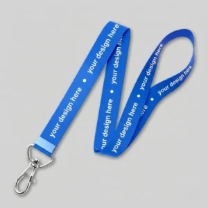 Custom One Color Sublimation Lanyards