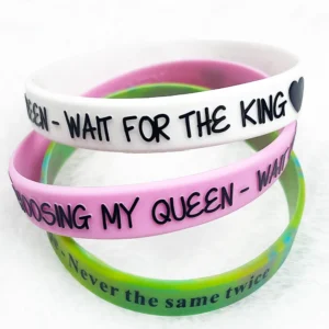 Embossed Printed Wristbands