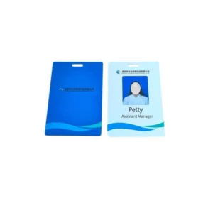 Custom Double-Sided Vertical ID Card, Professional Identification